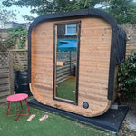 Camilla Mini Traditional Outdoor Sauna 2 Person - Heracles Wellness