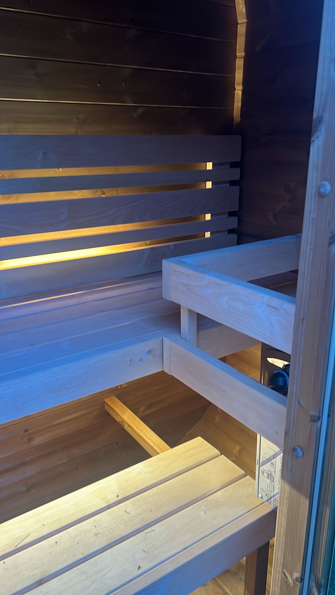 Camilla Mini Traditional Outdoor Sauna 2 Person - Heracles Wellness