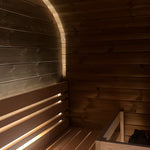 Camilla Mini Traditional Outdoor Sauna 2 Person - Heracles Wellness