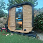 Camilla Mini Traditional Outdoor Sauna 2 Person - Heracles Wellness