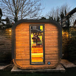 Camilla Mini Traditional Outdoor Sauna 2 Person - Heracles Wellness