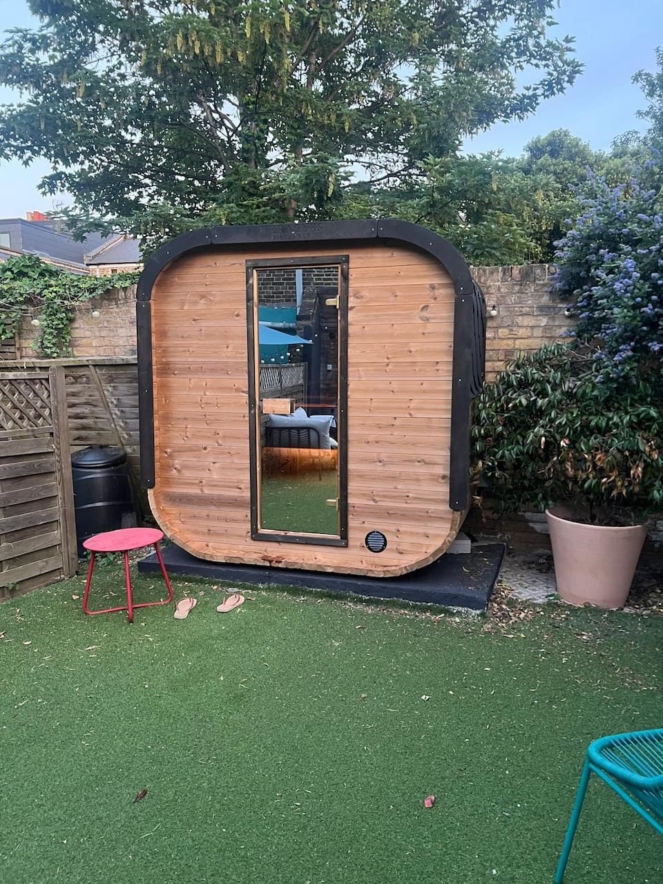 Camilla Mini Traditional Outdoor Sauna 2 Person - Heracles Wellness