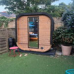 Camilla Mini Traditional Outdoor Sauna 2 Person - Heracles Wellness