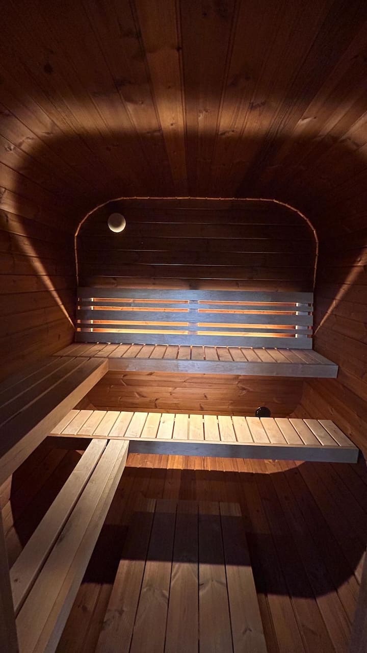 Camilla Traditional Outdoor Sauna 2 - 3 Person - Heracles Wellness
