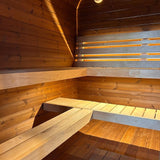 Camilla Traditional Outdoor Sauna 2 - 3 Person - Heracles Wellness
