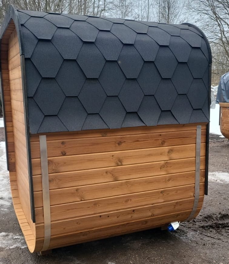 Camilla Traditional Outdoor Sauna 2-3 Person - Heracles Wellness