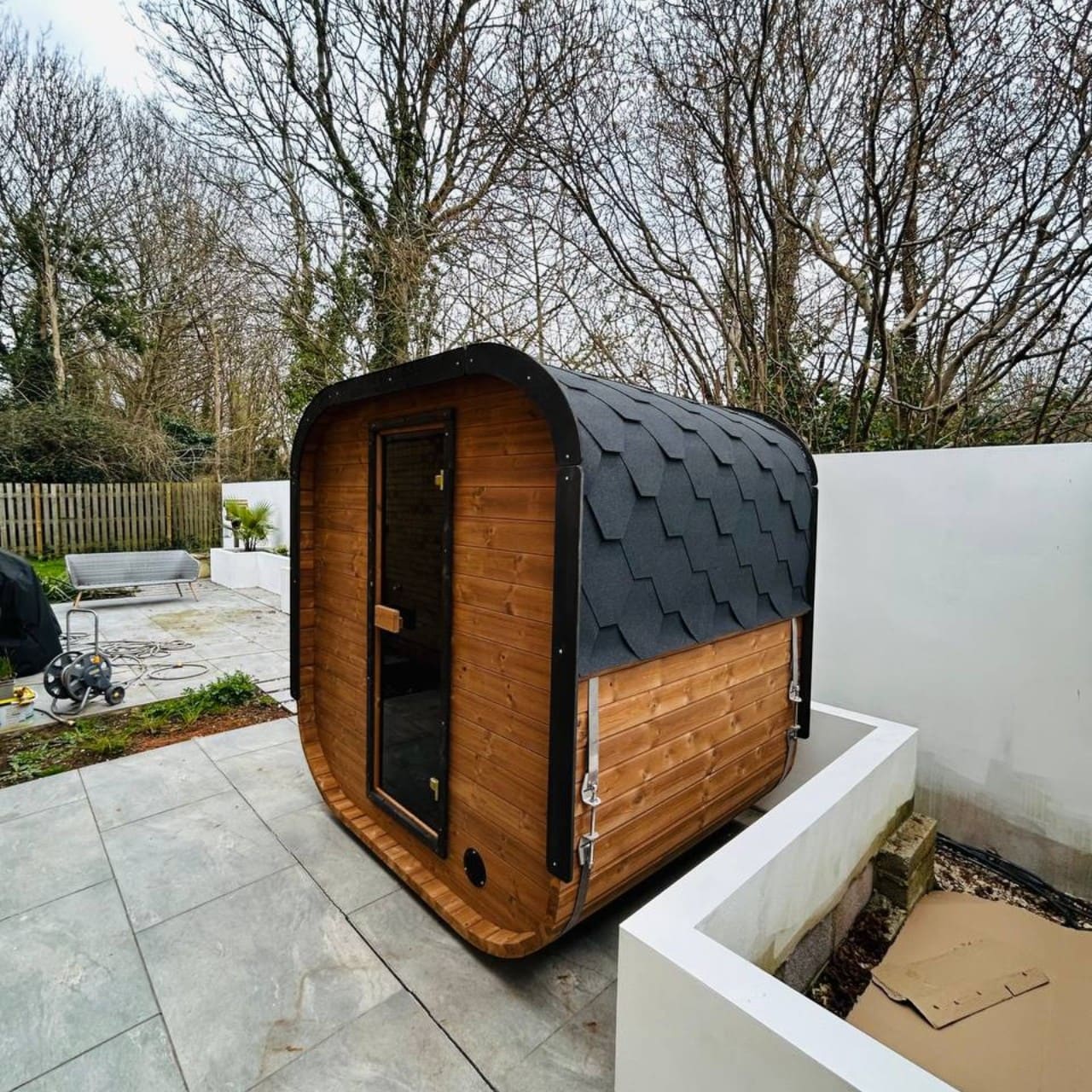 Camilla Traditional Outdoor Sauna Complete Kit 2 - 3 Person - Heracles Wellness