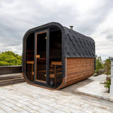 Camilla XL Traditional Outdoor Sauna 4 - 5 Person - Heracles Wellness