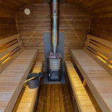 Camilla XL Traditional Outdoor Sauna 4 - 5 Person - Heracles Wellness