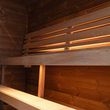 Camilla XL Traditional Outdoor Sauna 4 - 5 Person - Heracles Wellness