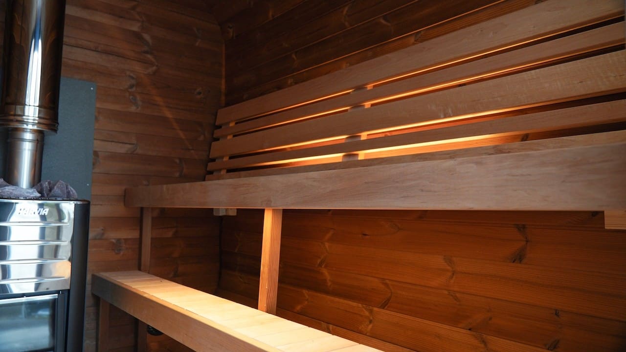 Camilla XL Traditional Outdoor Sauna 4 - 5 Person - Heracles Wellness