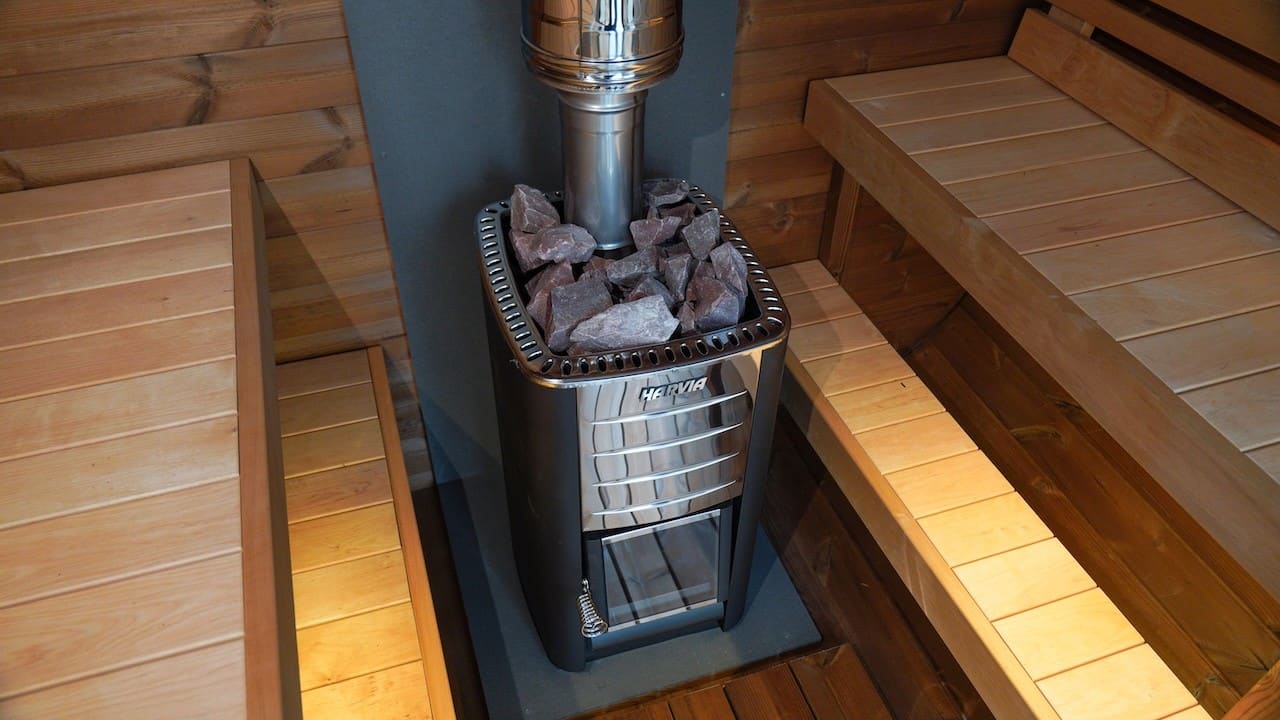 Camilla XL Traditional Outdoor Sauna 4 - 5 Person - Heracles Wellness