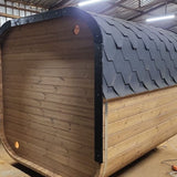 Camilla XL Traditional Outdoor Sauna 4-5 Person - Heracles Wellness