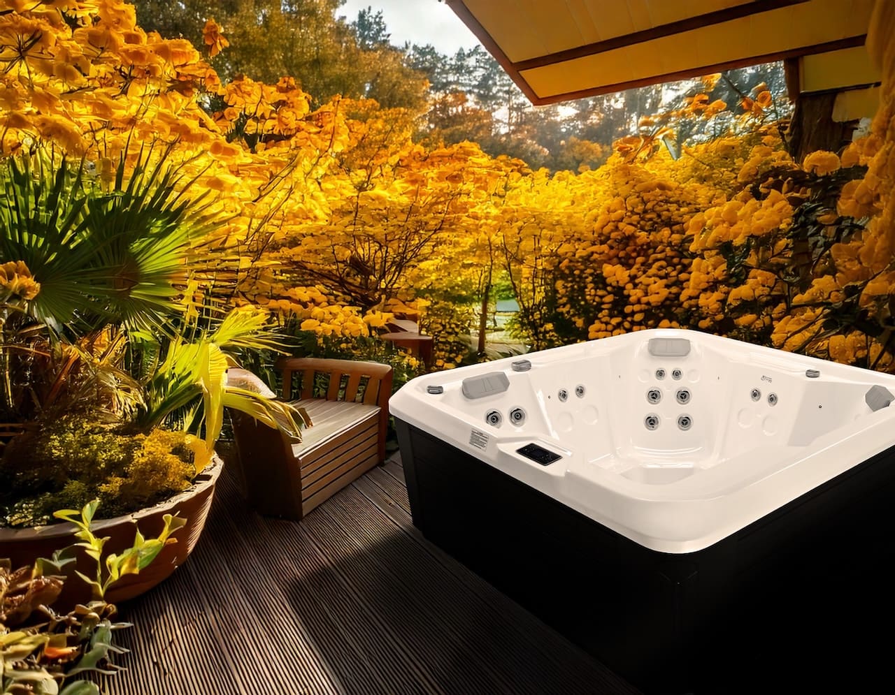 Equinox EQ360 Lite 5 Person Hot Tub 13 Amp - Heracles Wellness