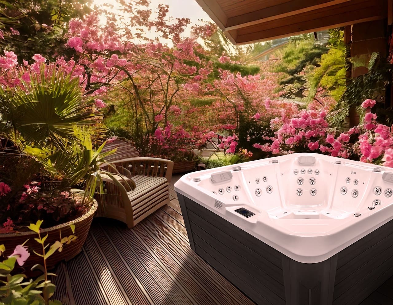 Equinox EQ570 Lite 5 Person Hot Tub 13 Amp - Heracles Wellness