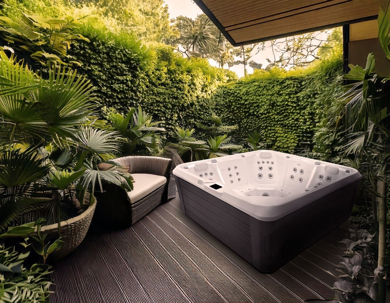 Equinox EQ770 Pro 5 Person Hot Tub 32 Amp - Heracles Wellness