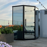 Haljas Hele Mini Outdoor Sauna 2 - 3 Seater - Heracles Wellness