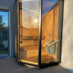 Haljas Hele Mini Outdoor Sauna 2 - 3 Seater - Heracles Wellness