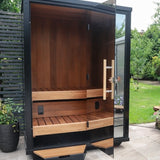 Haljas Hele Nano Outdoor Sauna 2 Seater - Heracles Wellness