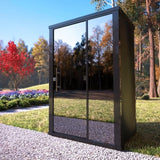 Haljas Hele Nano Outdoor Sauna 2 Seater - Heracles Wellness