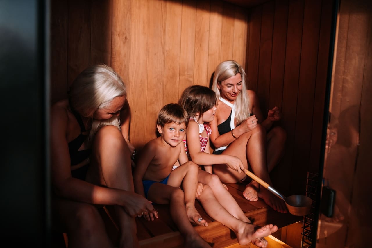 Haljas Hele Nano Outdoor Sauna 2 Seater - Heracles Wellness