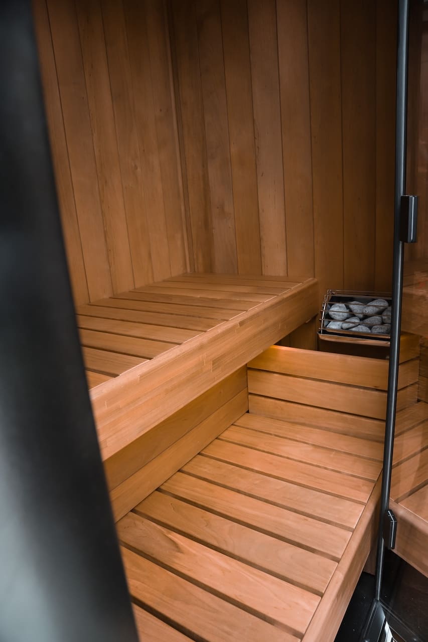 Haljas Hele Nano Outdoor Sauna 2 Seater - Heracles Wellness