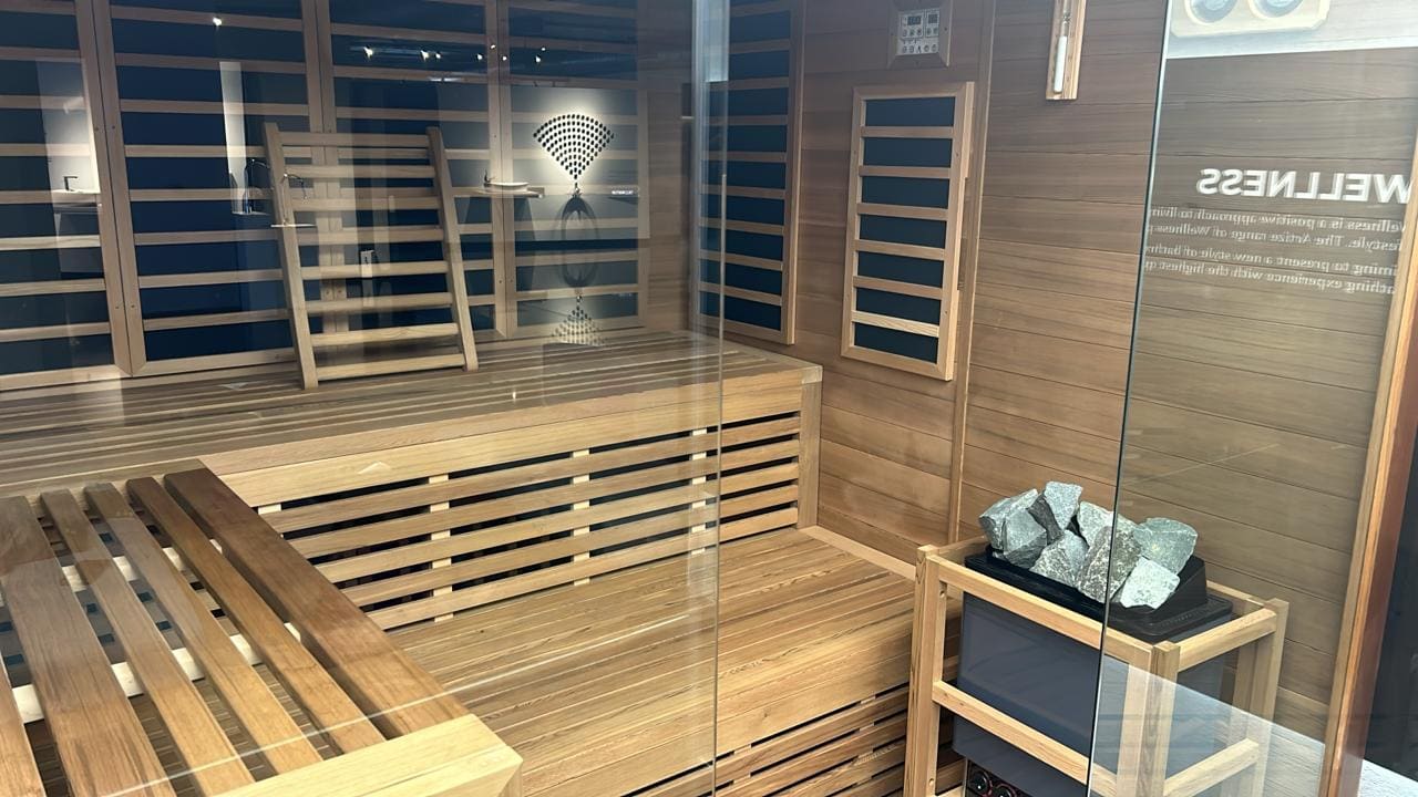 Jaquar Artize Bio Dual Stove and Infrared Sauna 6 Seater - Heracles Wellness