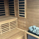 Jaquar Artize Bio Dual Stove and Infrared Sauna 6 Seater - Heracles Wellness