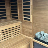 Jaquar Artize Bio Dual Stove and Infrared Sauna 6 Seater - Heracles Wellness