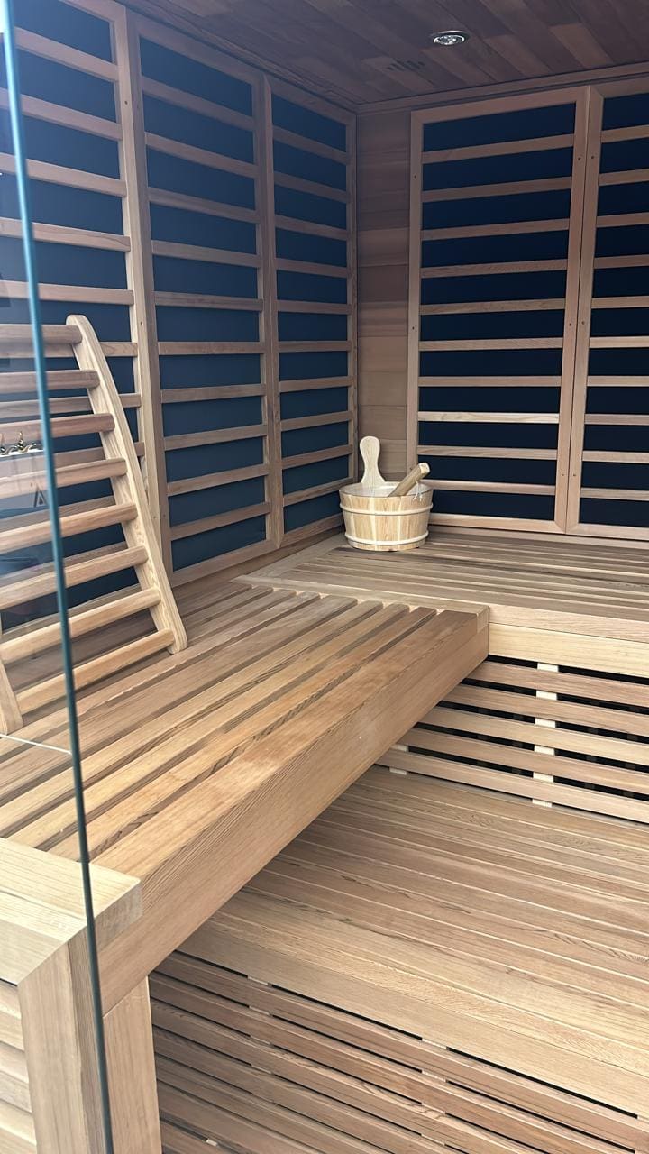 Jaquar Artize Bio Dual Stove and Infrared Sauna 6 Seater - Heracles Wellness