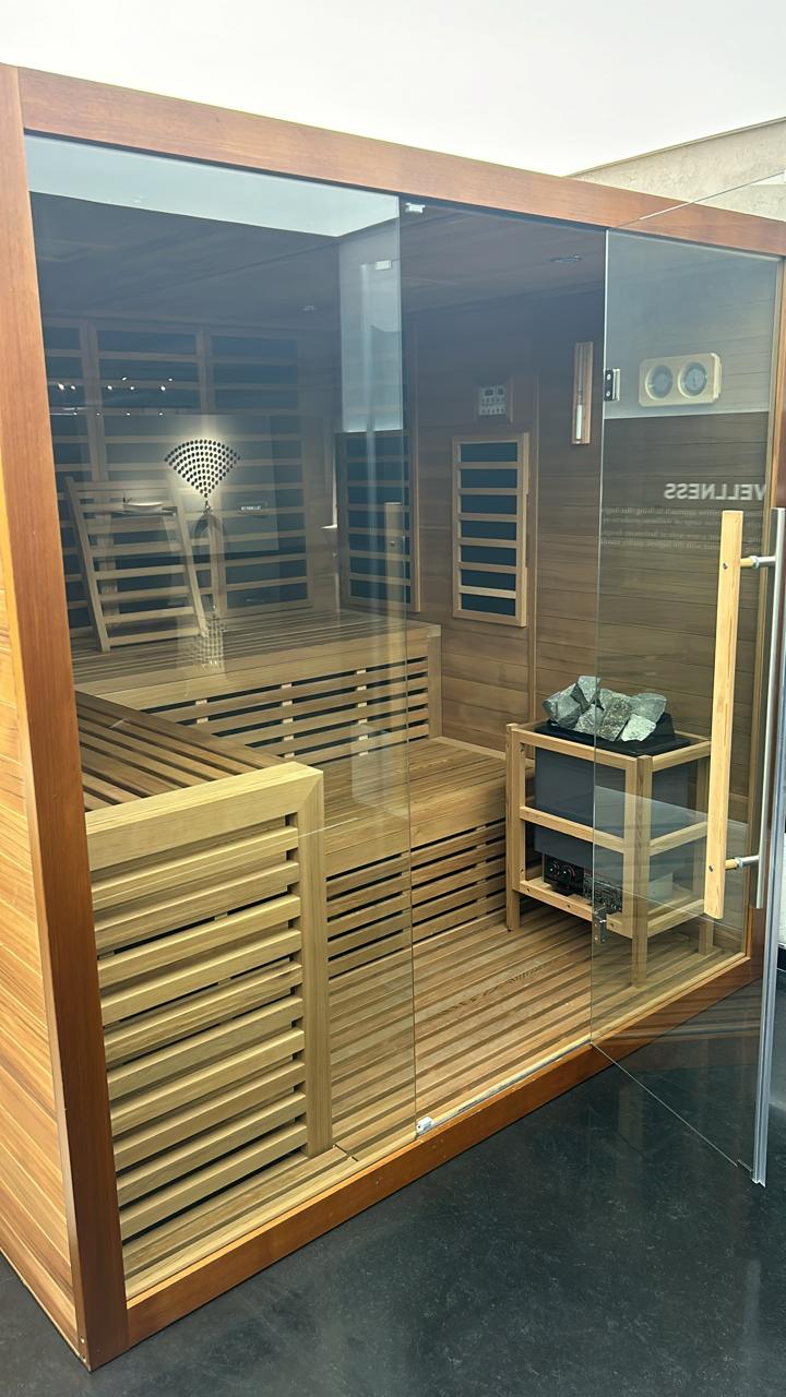 Jaquar Artize Bio Dual Stove and Infrared Sauna 6 Seater - Heracles Wellness