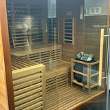 Jaquar Artize Bio Dual Stove and Infrared Sauna 6 Seater - Heracles Wellness