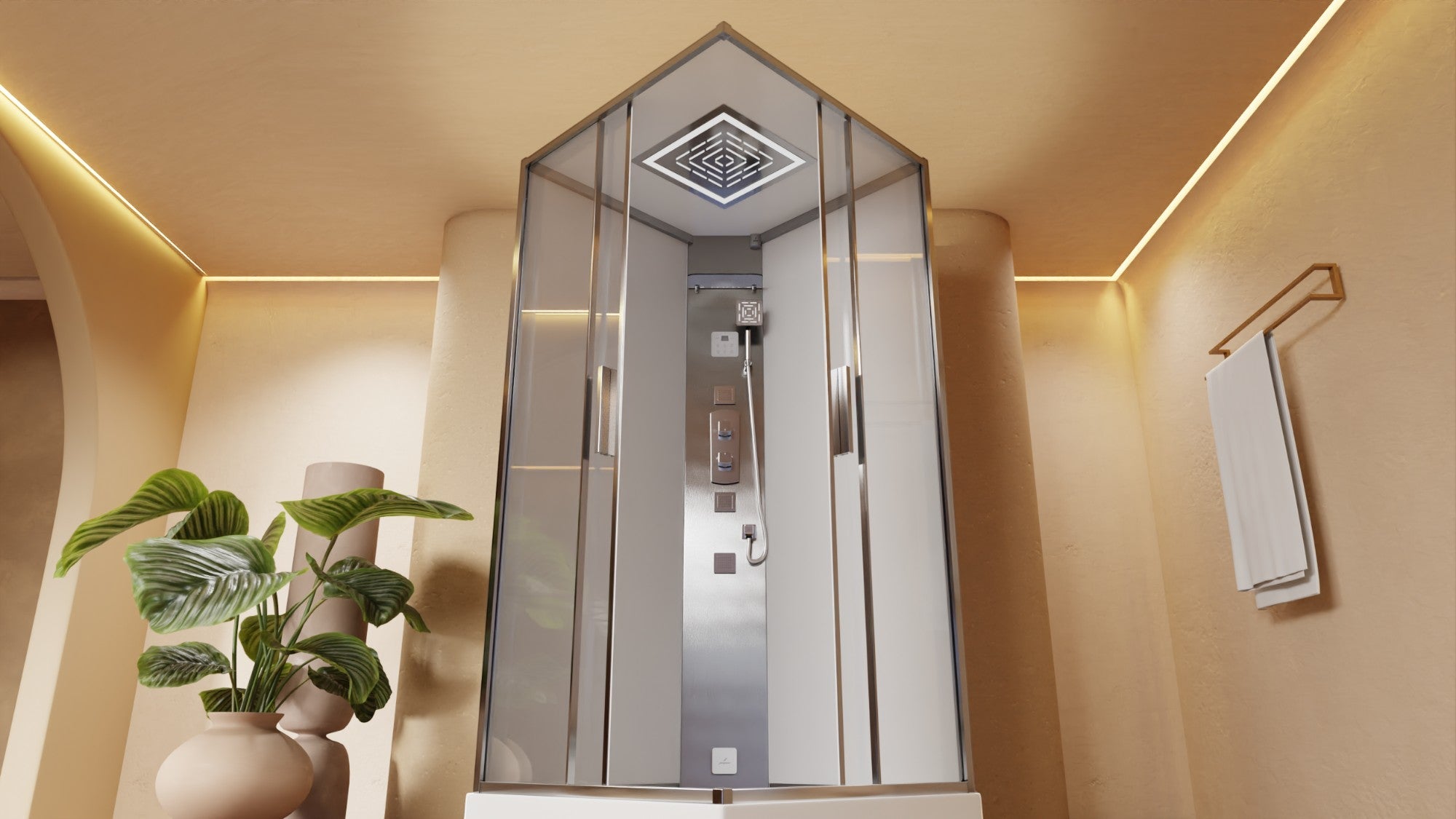 Jaquar Oasis Steam and Shower Cabin - Heracles Wellness