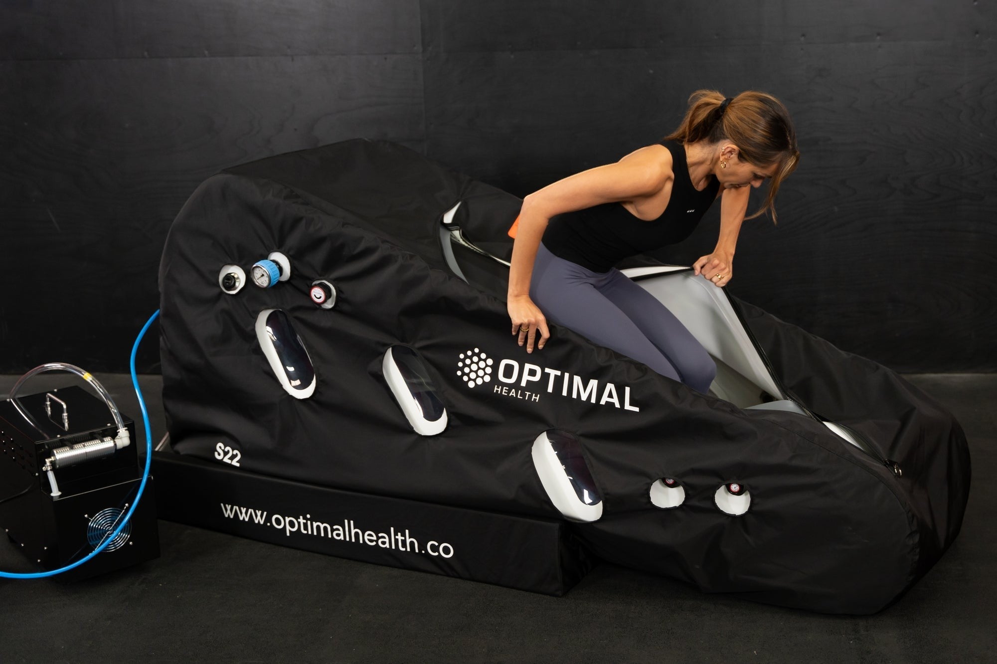 Optimal Health S22 Hyperbaric Oxygen Chamber - Heracles Wellness