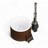 Polar Spa Comfort 160 Wood Fired Hot Tub with 40kW Stove (2 - 4 Person) - Heracles Wellness