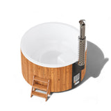 Polar Spa Elite 200 Wood Fired Hot Tub with 35kW Stove (4 - 6 Person) - Heracles Wellness