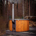 Polar Spa Elite 200 Wood Fired Hot Tub with 35kW Stove (4 - 6 Person) - Heracles Wellness