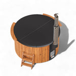 Polar Spa Elite 200 Wood Fired Hot Tub with 35kW Stove (4 - 6 Person) - Heracles Wellness