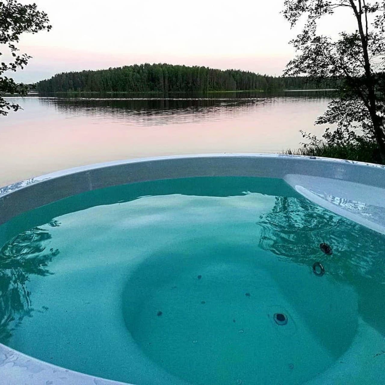 Polar Spa Elite 220 Wood Fired Hot Tub with 35kW Stove (6 - 8 Person) - Heracles Wellness