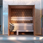 Saunasell Como 3 Person Indoor Sauna - Heracles Wellness