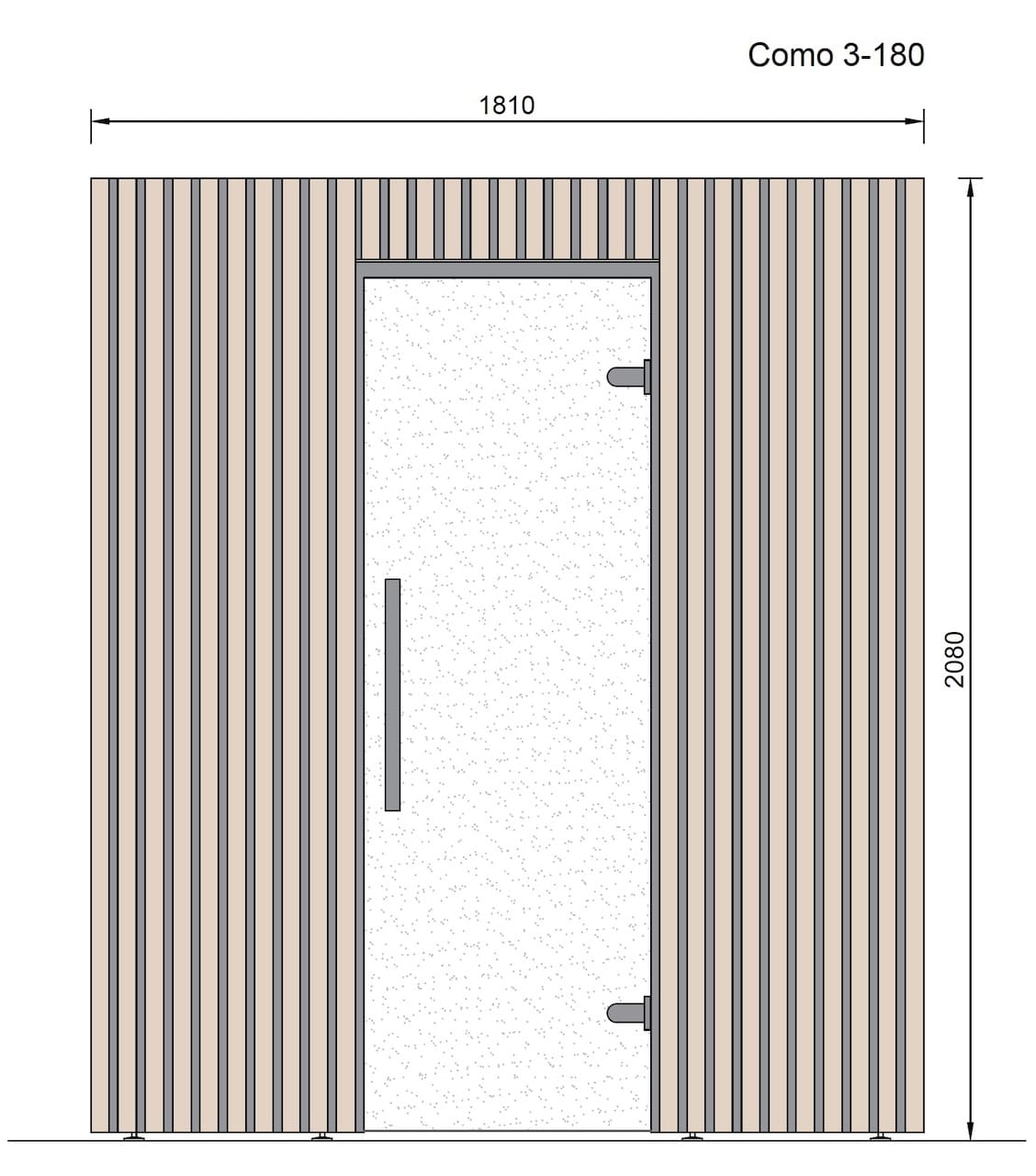 Saunasell Como 3 Person Indoor Sauna - Heracles Wellness