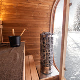 Saunasell Dice Pocket 4 Person Outdoor Sauna - Heracles Wellness