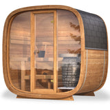 Saunasell Dice Pocket 4 Person Outdoor Sauna - Heracles Wellness