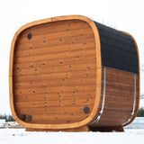 Saunasell Dice Pocket 4 Person Outdoor Sauna - Heracles Wellness