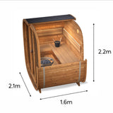 Saunasell Dice Pocket 4 Person Outdoor Sauna - Heracles Wellness