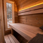 Saunasell Dice Solo 5 Person Outdoor Sauna - Heracles Wellness