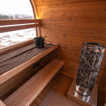 Saunasell Dice Solo 5 Person Outdoor Sauna - Heracles Wellness