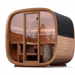 Saunasell Dice Solo 5 Person Outdoor Sauna - Heracles Wellness