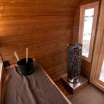 Saunasell Dice Solo 5 Person Outdoor Sauna - Heracles Wellness