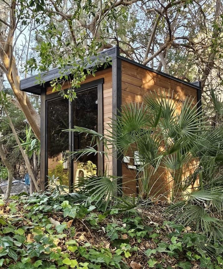 Saunasell Patio S 4 Person Outdoor Sauna - Heracles Wellness